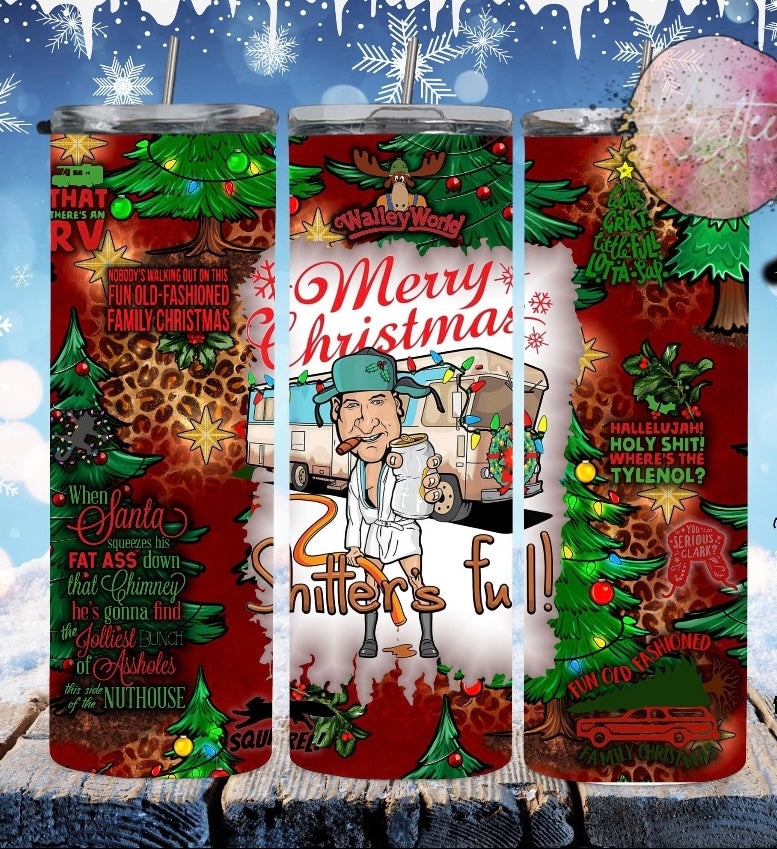 Christmas Vacation 20oz Skinny Tumbler
