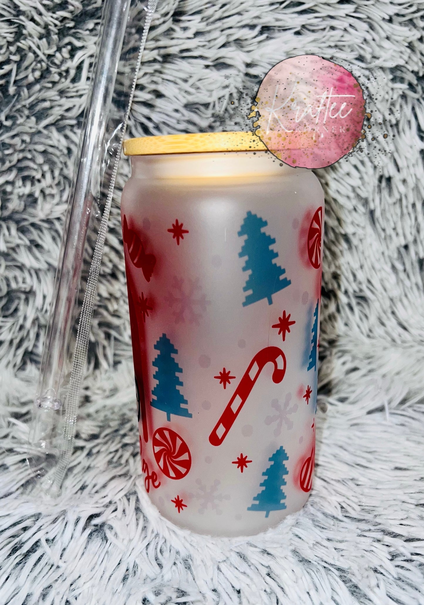 Oh Fudge 16oz Libby Glass
