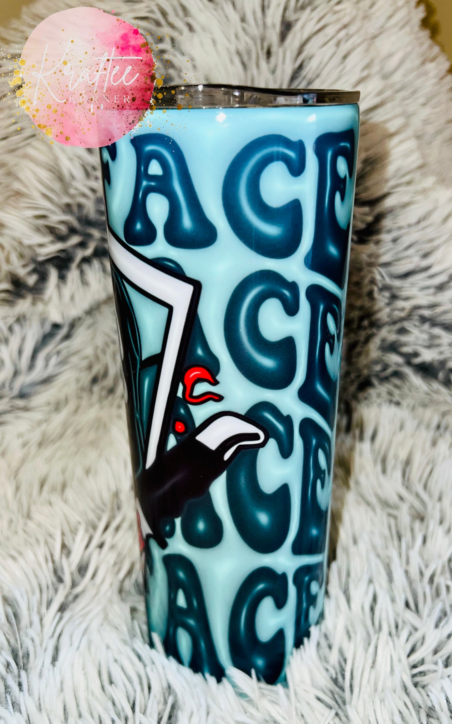 Ghostface 20oz Skinny Tumbler