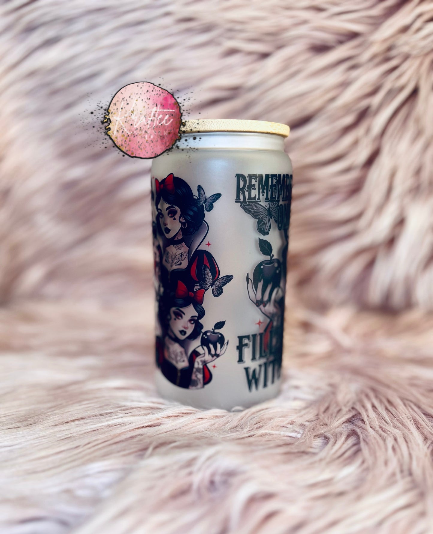 Snow White 16oz Libby Glass