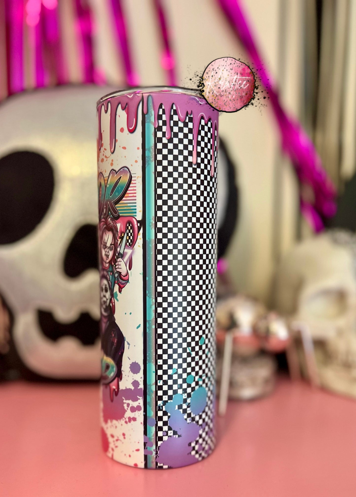 Horror Squad 20oz Skinny Tumbler