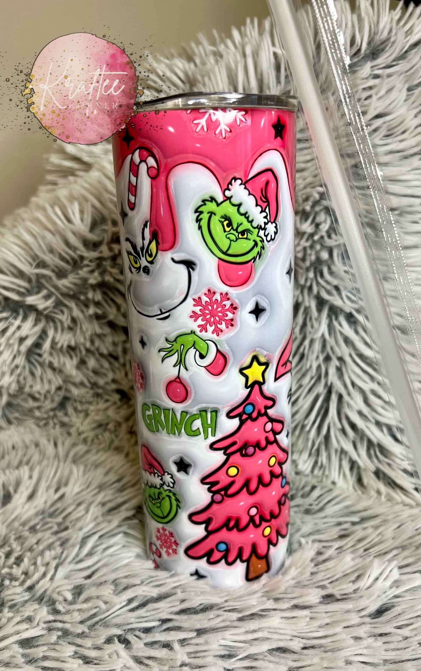 Boujee Green Guy 20oz Skinny Tumbler