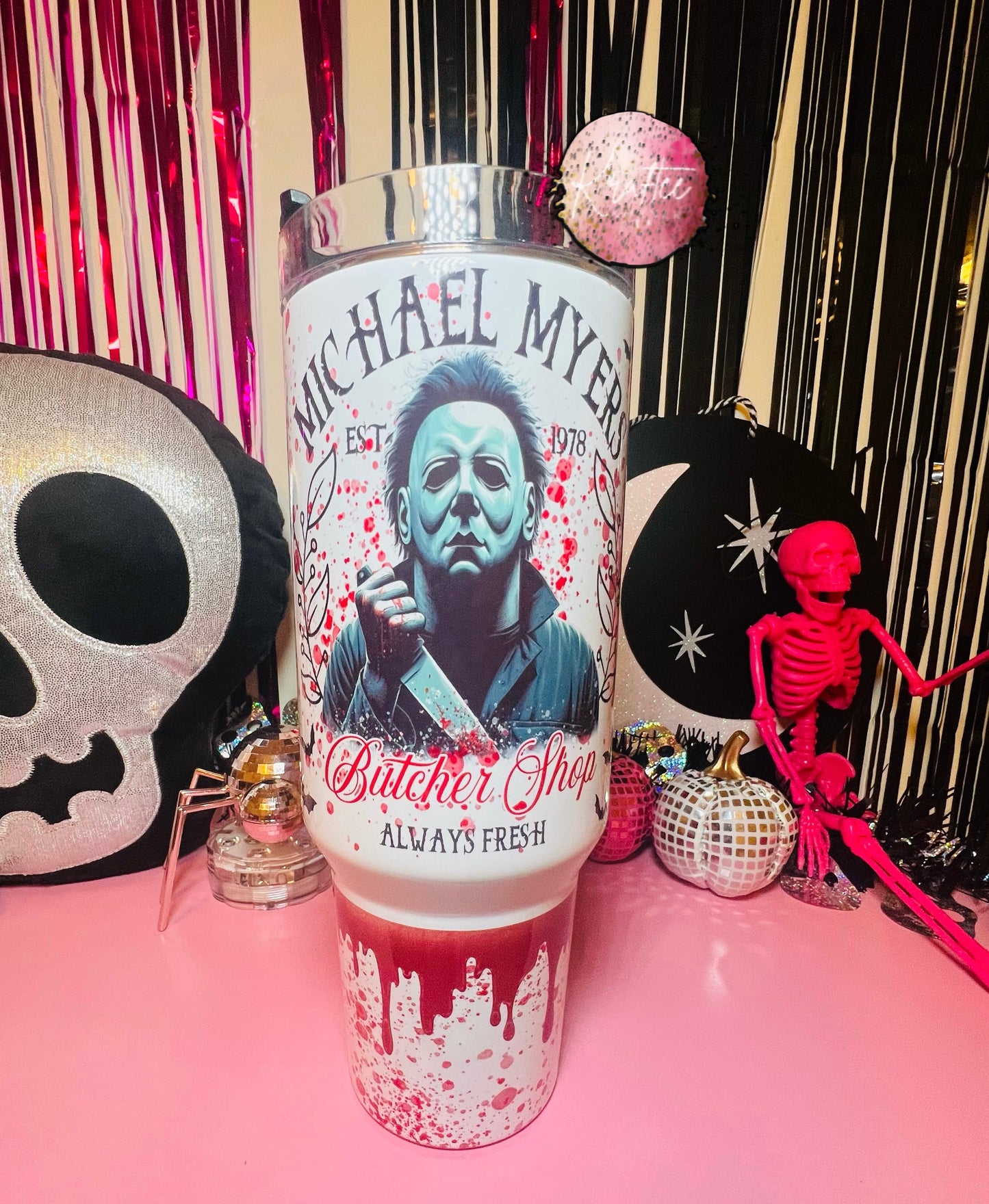 Michael Myers Butcher Shop 40oz Tumbler