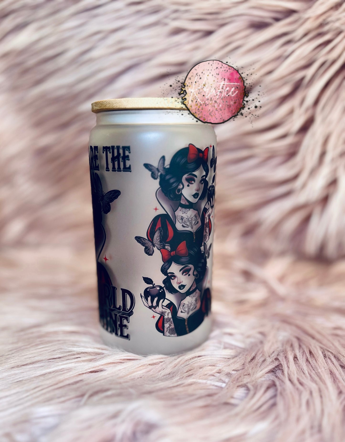 Snow White 16oz Libby Glass
