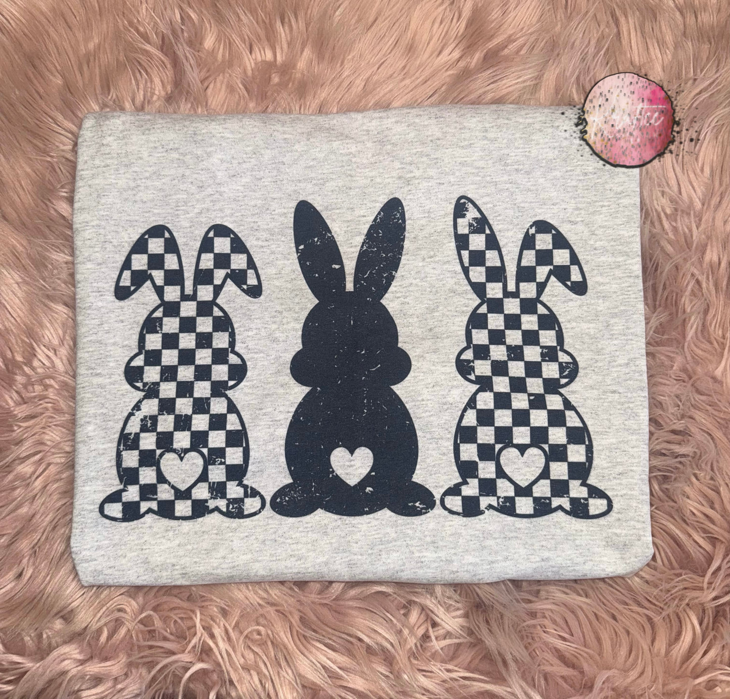 Checkered Bunnies Tshirt