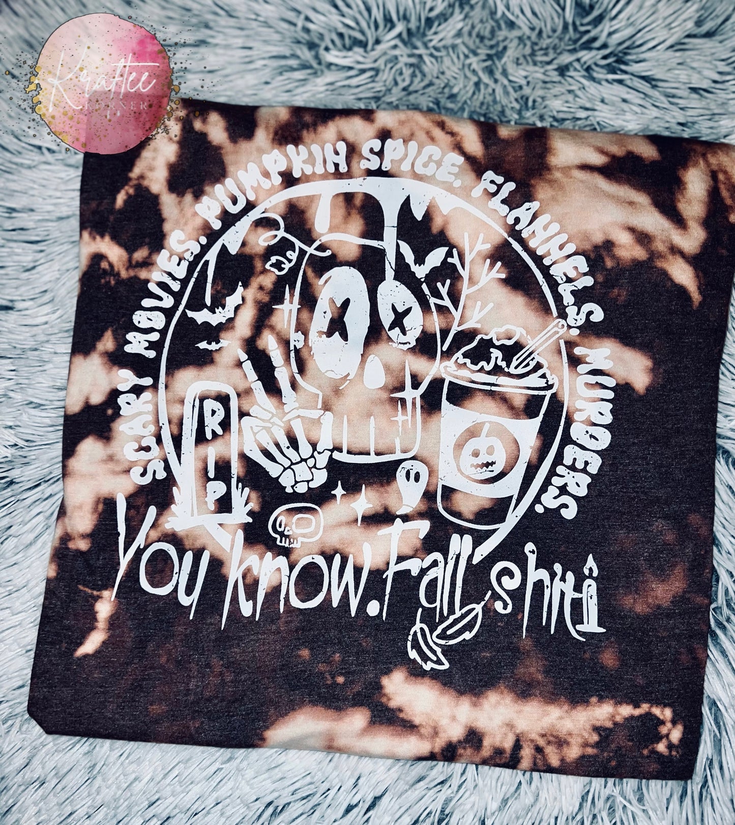 Fall Shit Adult Bleached Unisex T-shirt