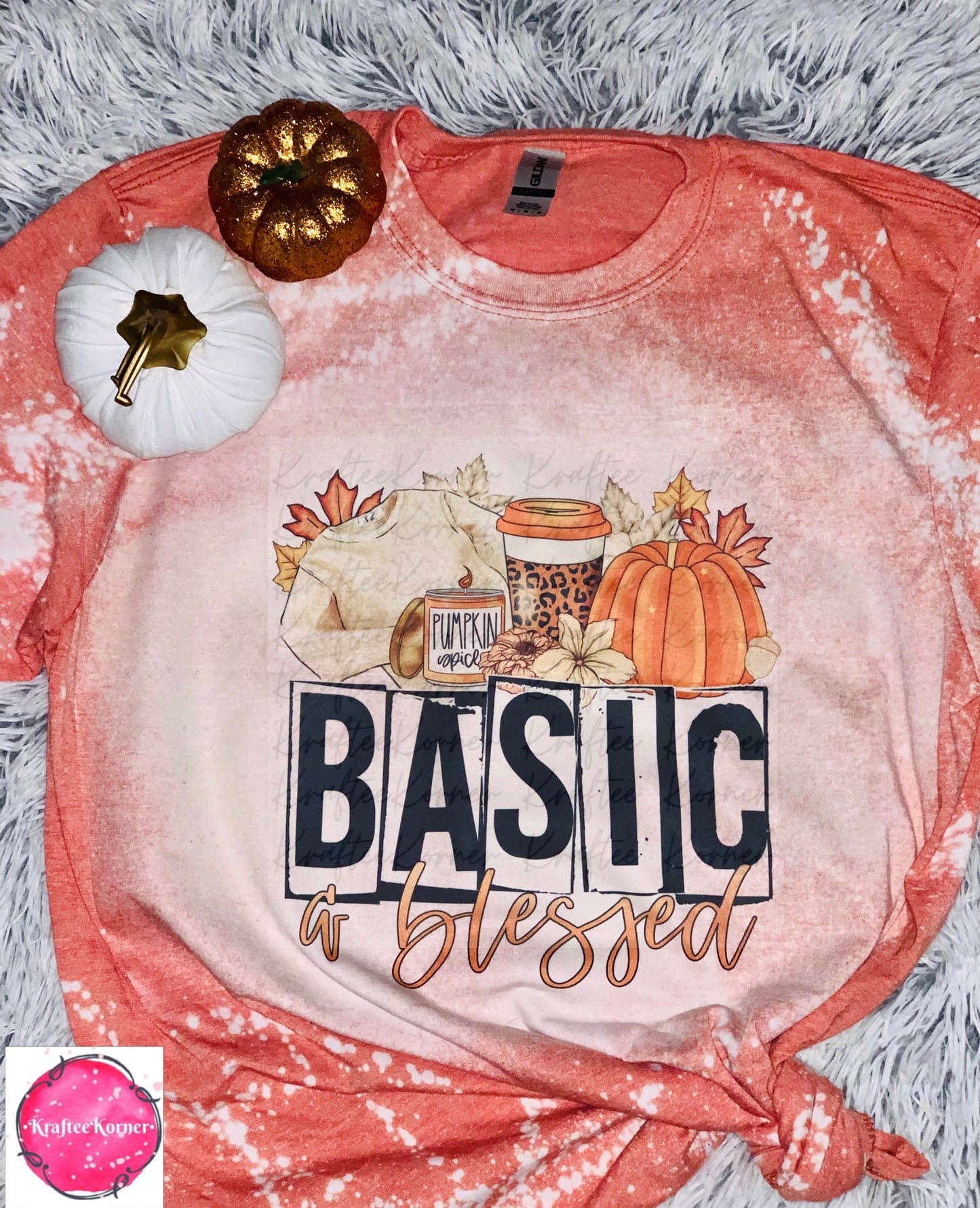 Basic & Blessed Bleached Unisex T-shirt