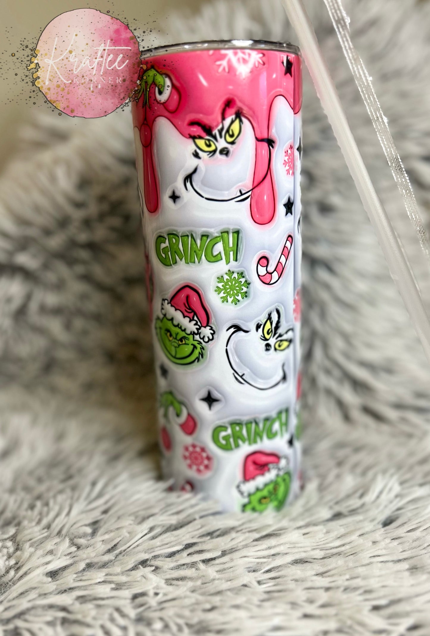 Boujee Green Guy 20oz Skinny Tumbler