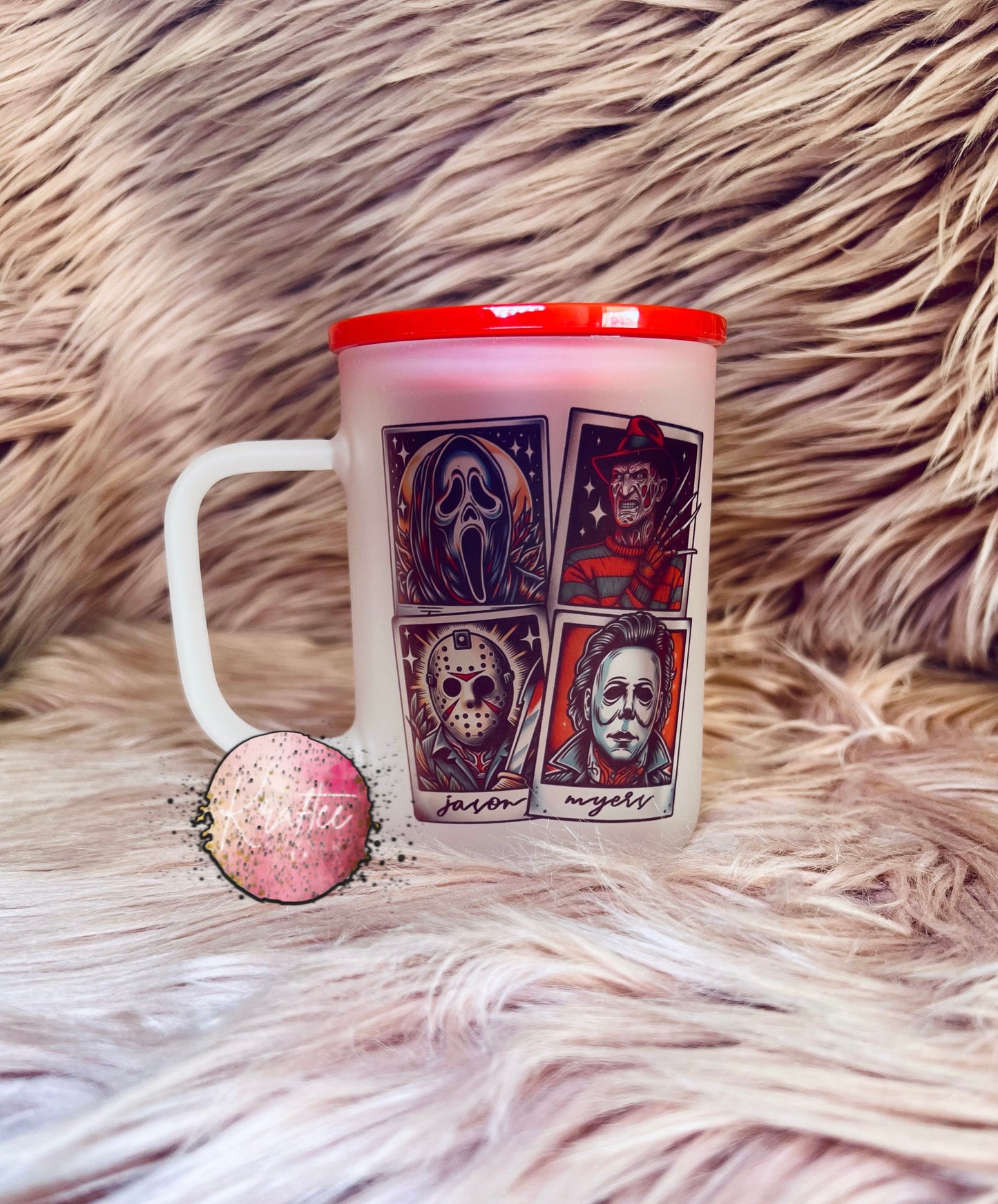 17oz Glass Coffee Mug