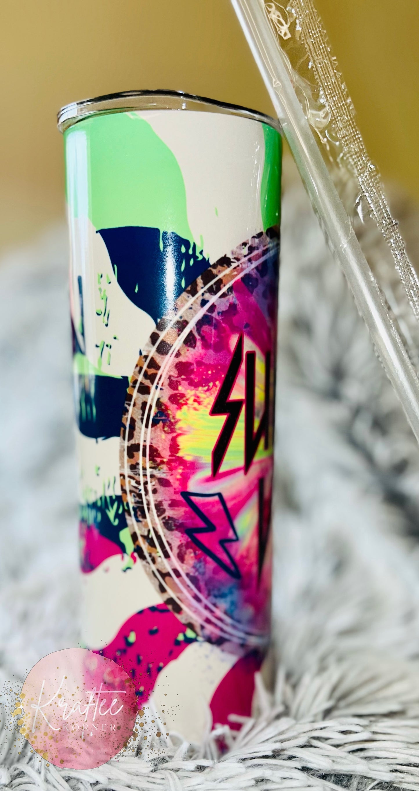 Summer Vibes Retro 20oz Skinny Tumbler