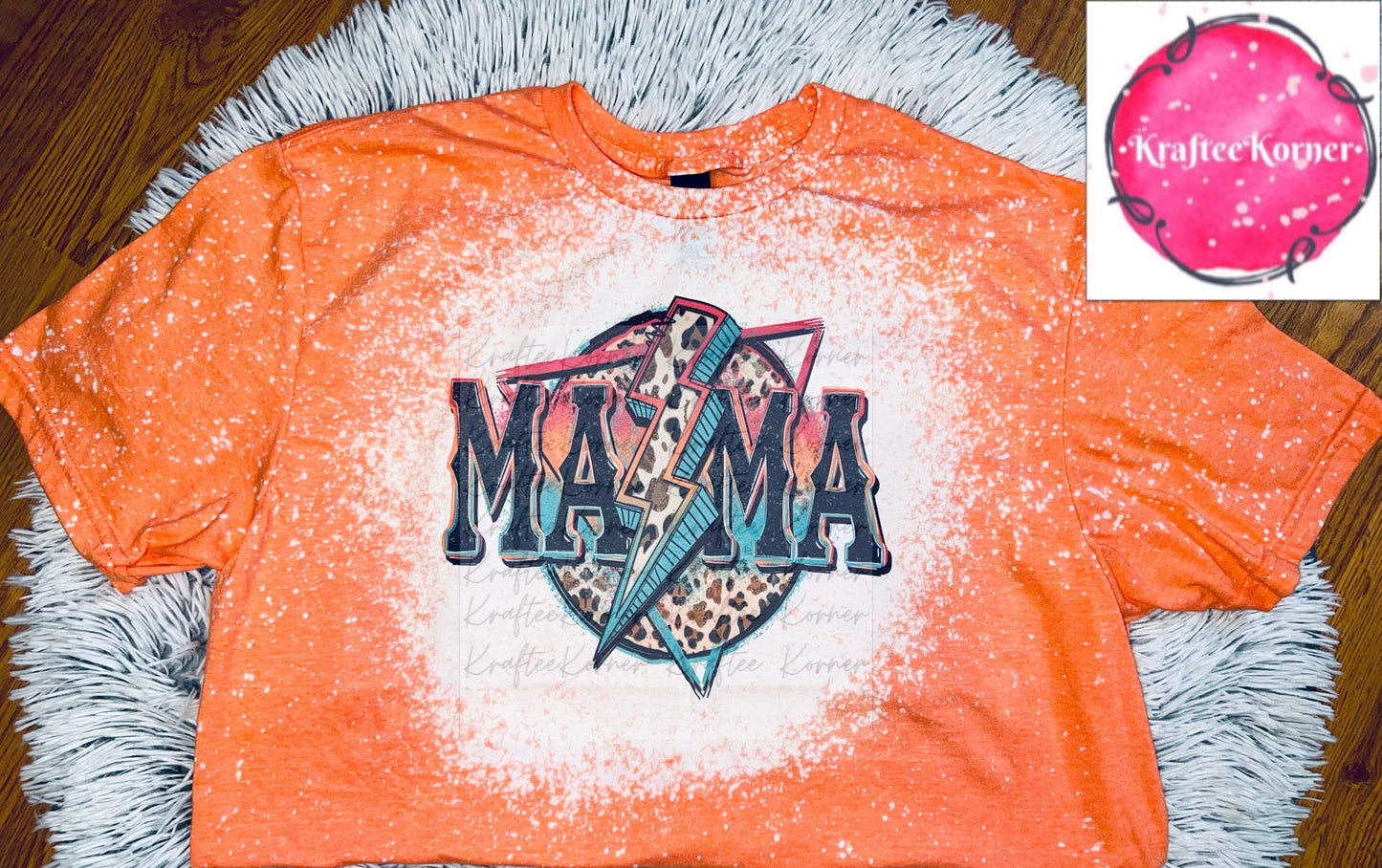 Mama Bleached Unisex T-shirt