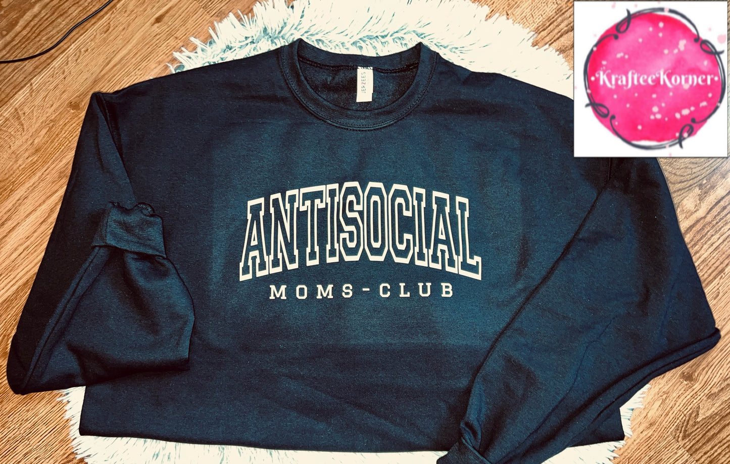 Antisocial Moms Club Adult Unisex Crewneck Sweatshirt