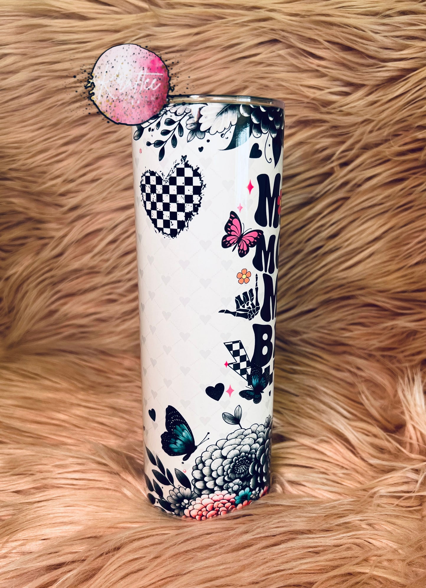 Mama Mommy Mom Bruh 20oz Skinny Tumbler