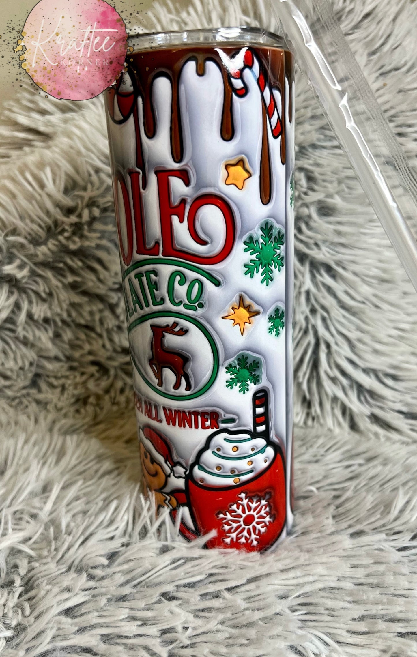 Northpole 20oz Skinny Tumbler