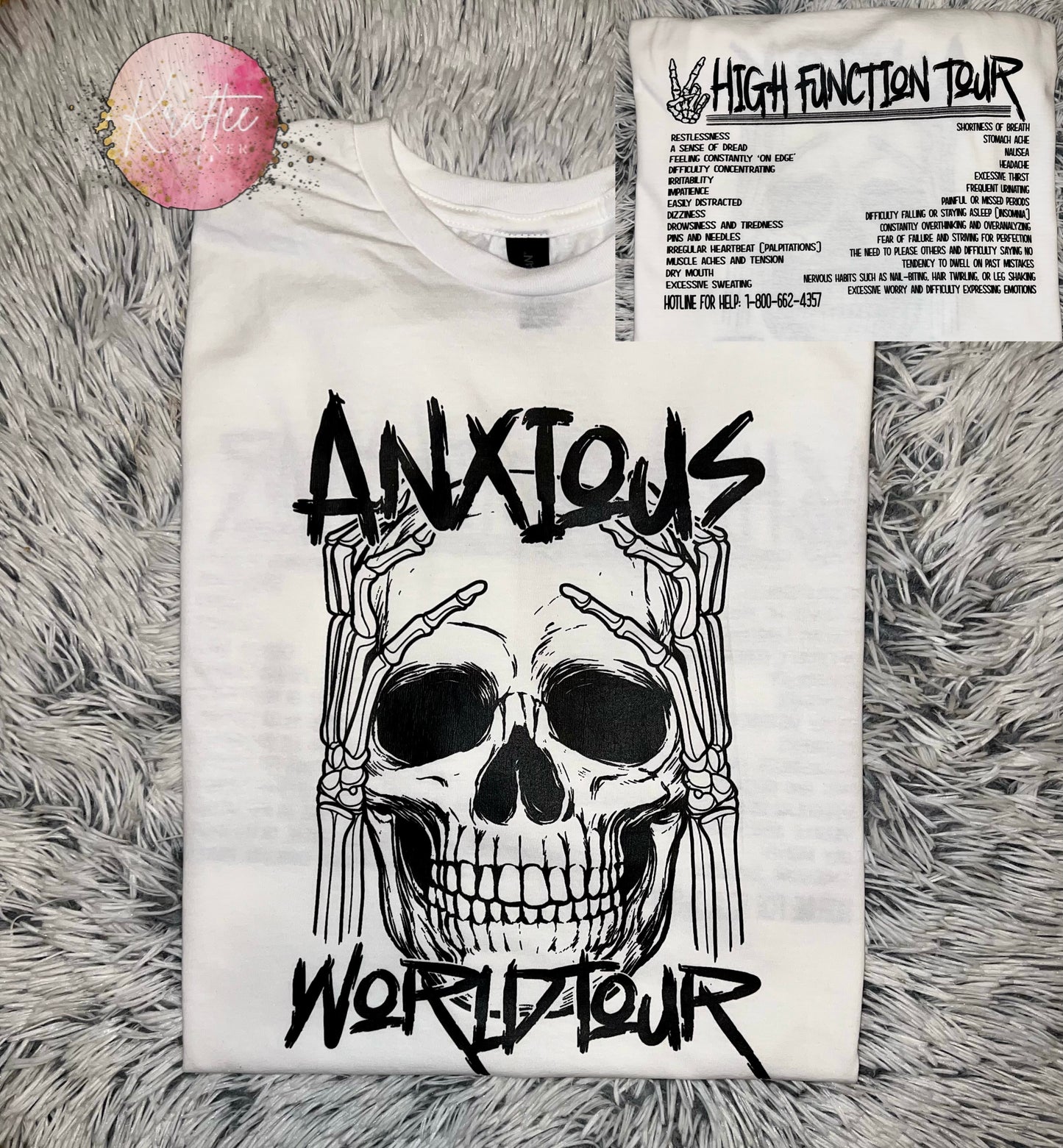 Anxious World Tour Unisex Tshirt