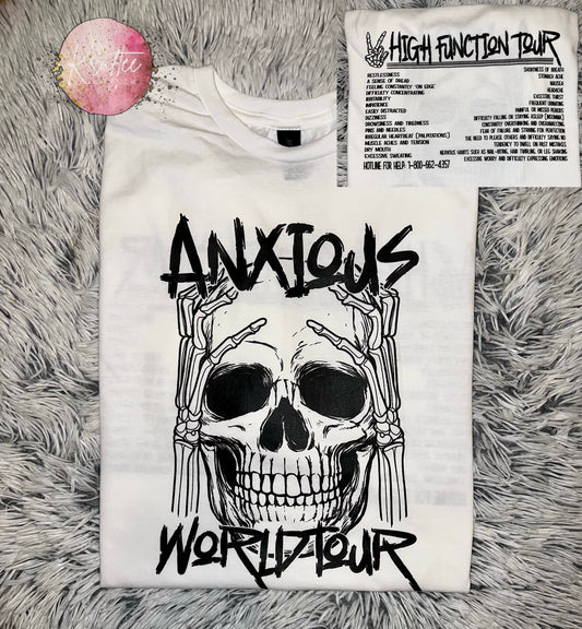 Anxious World Tour Unisex Tshirt