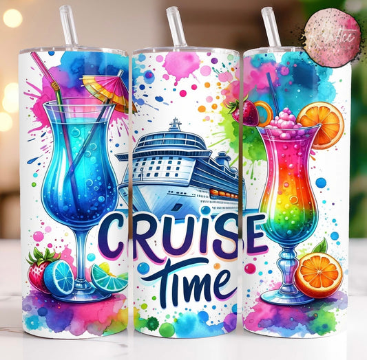 Cruise Time 20oz Skinny Tumbler