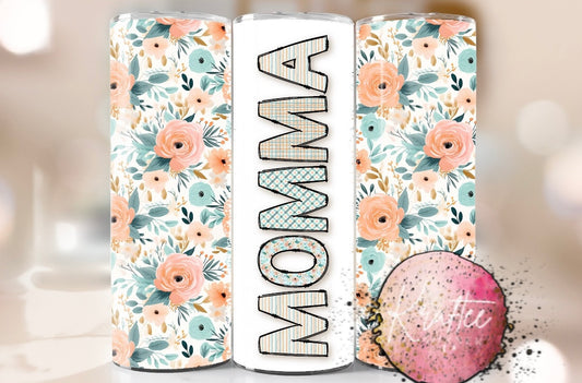 Custom Mothers Day 20oz Skinny Tumbler