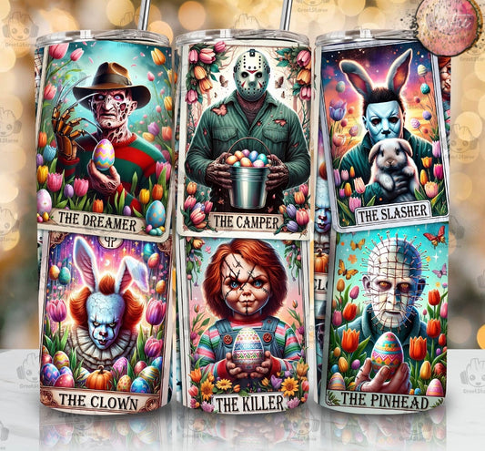 Easter Horror 20oz Skinny Tumbler