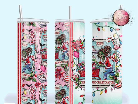 The Procrastinator 20oz Skinny Tumbler