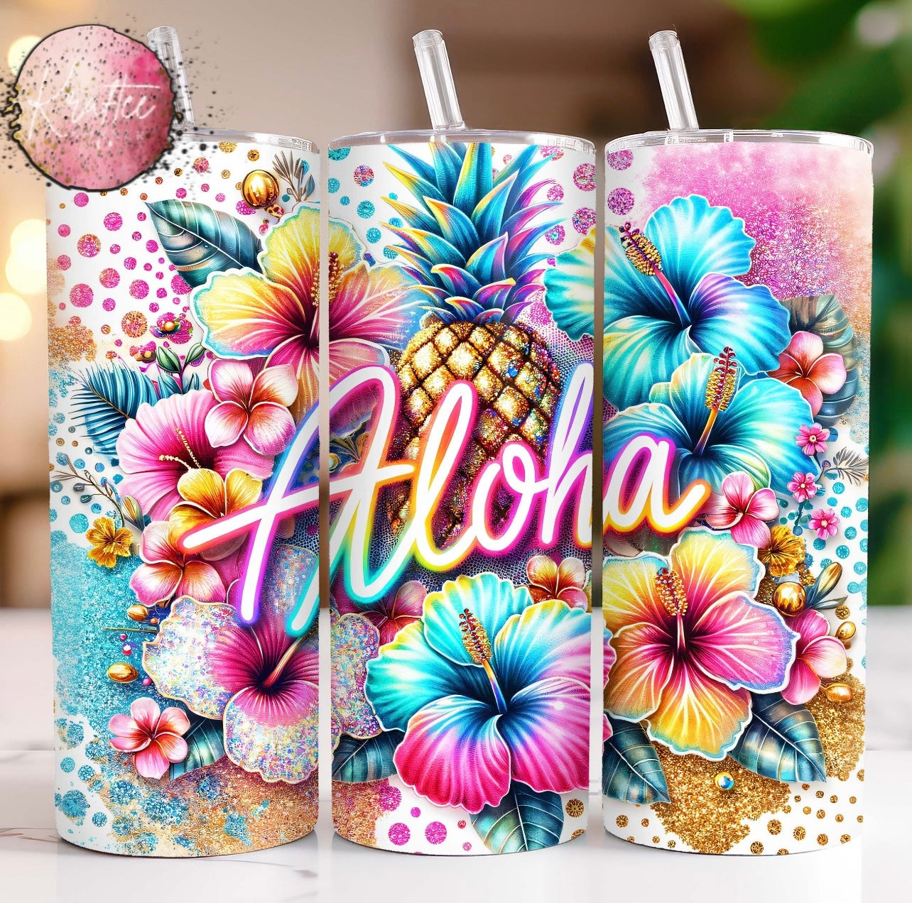 Aloha 20oz Skinny Tumbler
