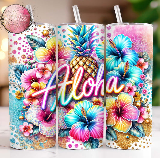 Aloha 20oz Skinny Tumbler