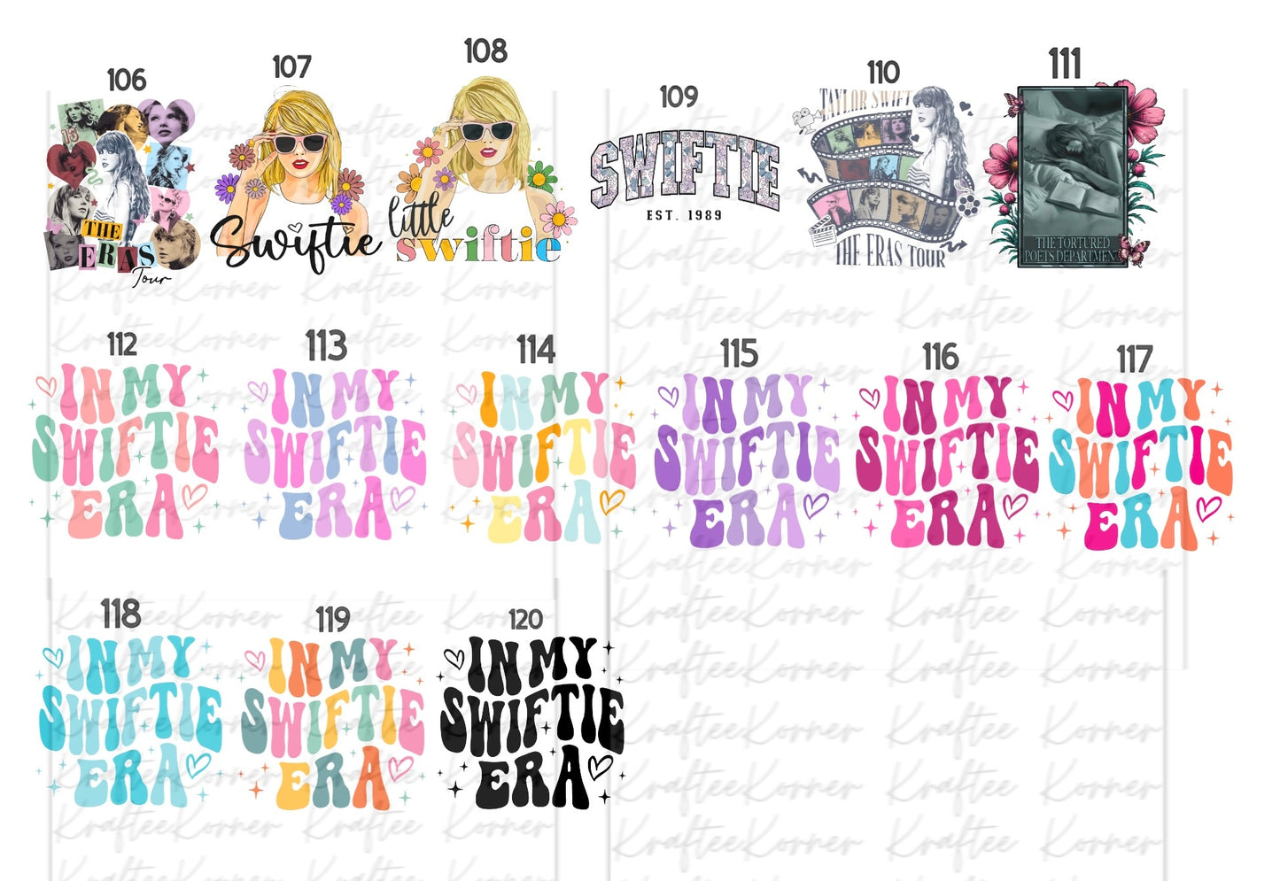Create Your Own T-shirt - Character Sublimation Designs