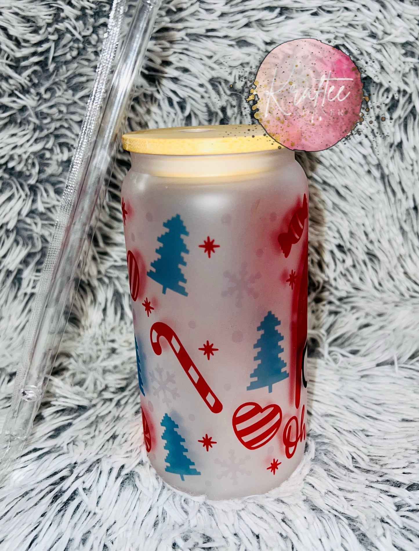 Oh Fudge 16oz Libby Glass