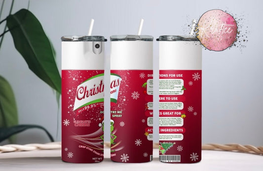 Christmas Be Gone 20oz Skinny Tumbler