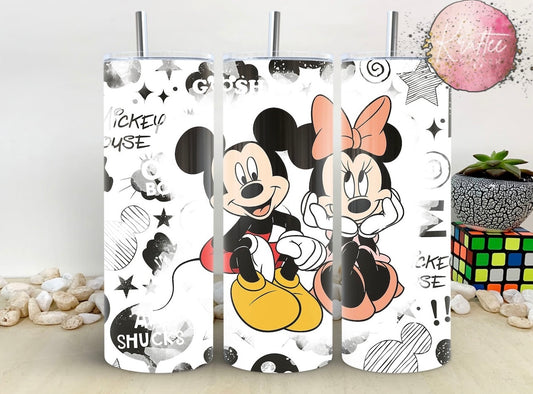 Mickey & Minnie 20oz Skinny Tumbler