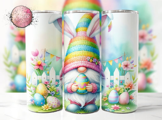Easter Gnome 20oz Skinny Tumbler