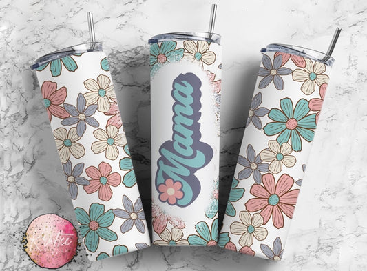 Mama Floral 20oz Skinny Tumbler