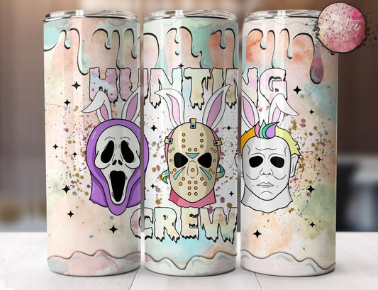 Hunting Crew Horror Drip 20oz Skinny Tumbler