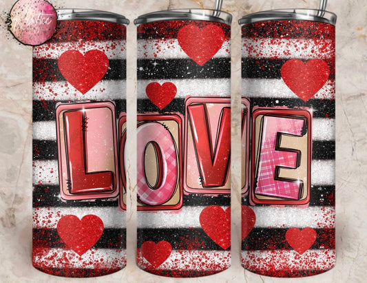 LOVE 20oz Skinny Tumbler