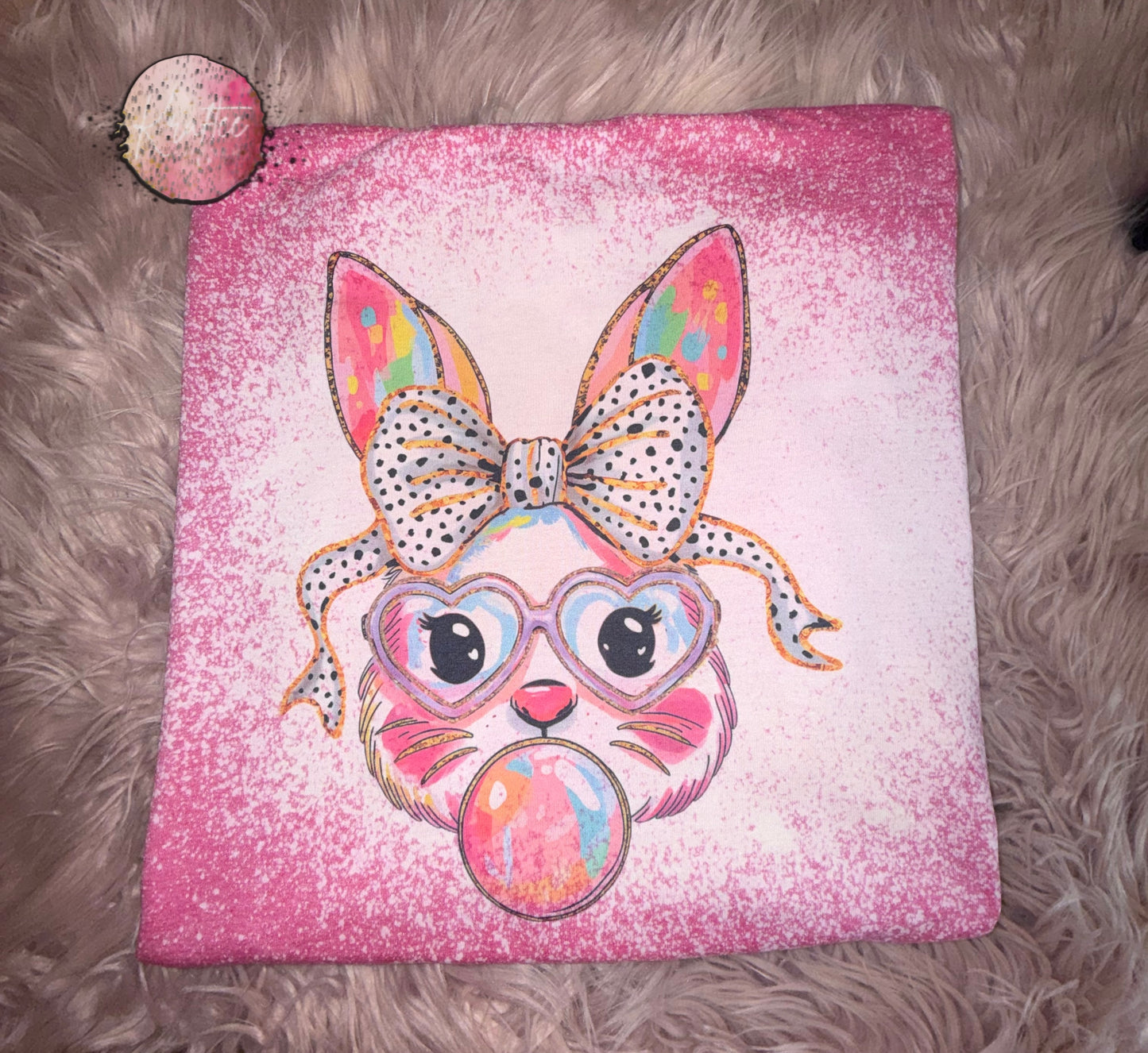 Bubble Bunny Bleached T-shirt