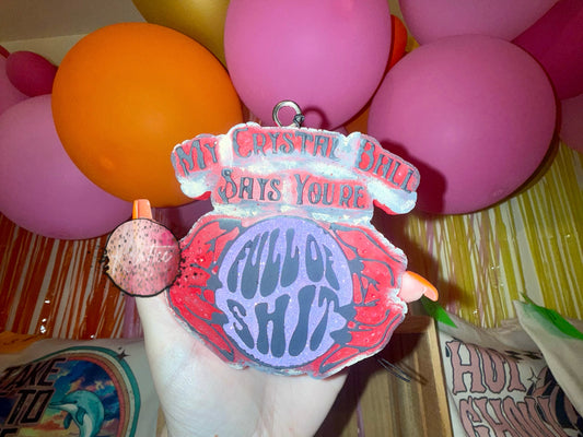Crystal Ball Car Freshie