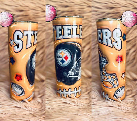 Steelers 20oz Skinny Tumbler