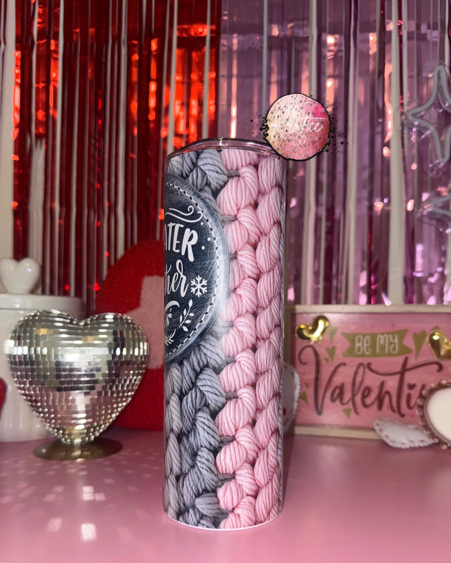 Sweater Weather 20oz Skinny Tumbler