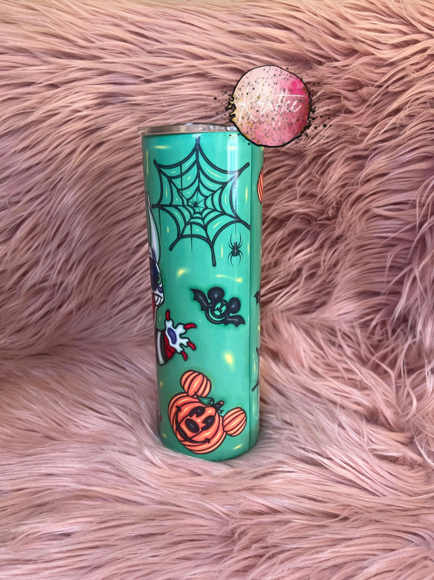 Beetlejuice Stitch 20oz Skinny Tumbler