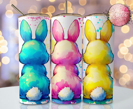 Bunny Butts 20oz Skinny Tumbler