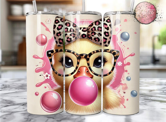 Bubble Duck 20oz Skinny Tumbler