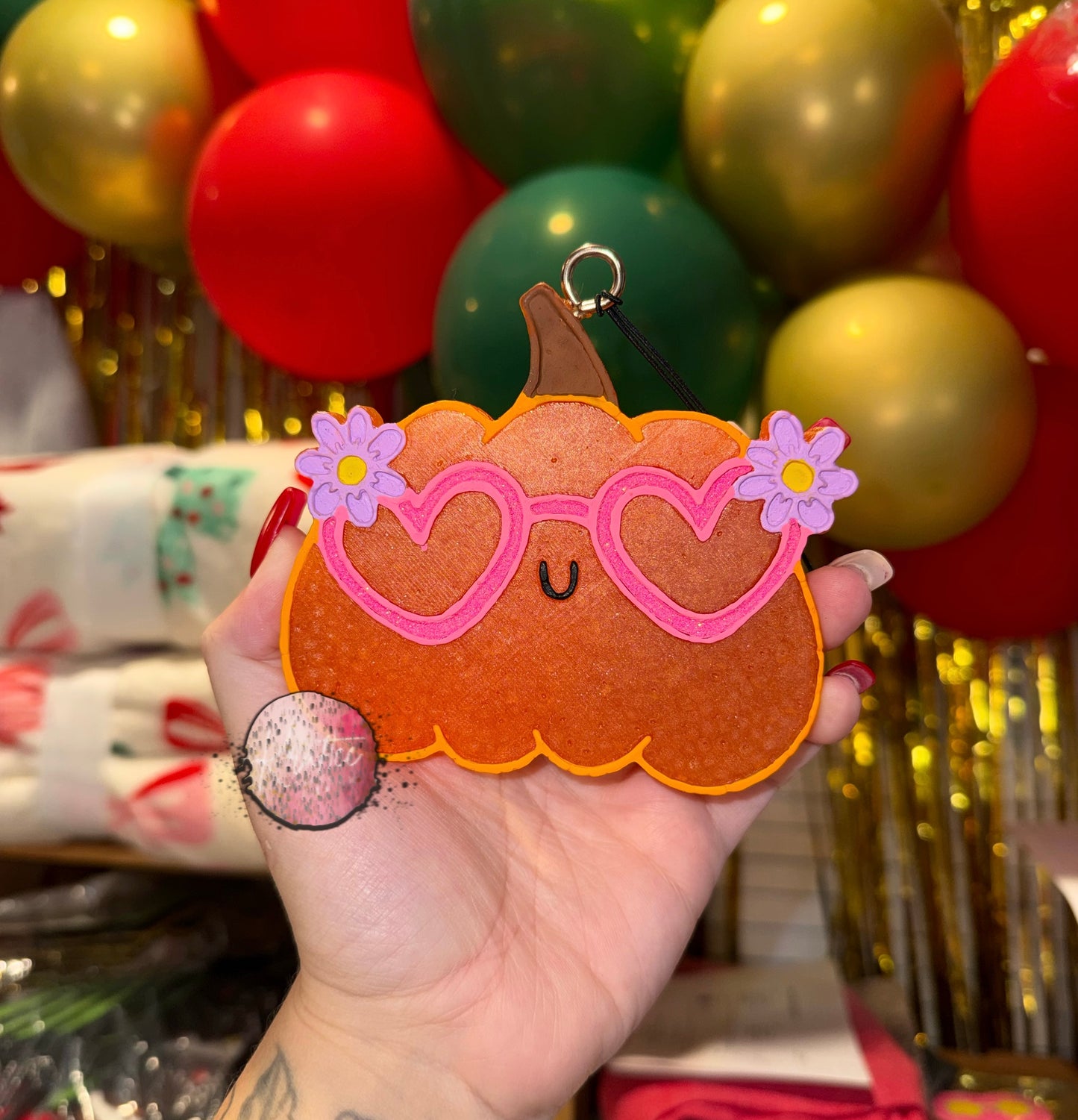 Cute Pumpkin Car Freshie