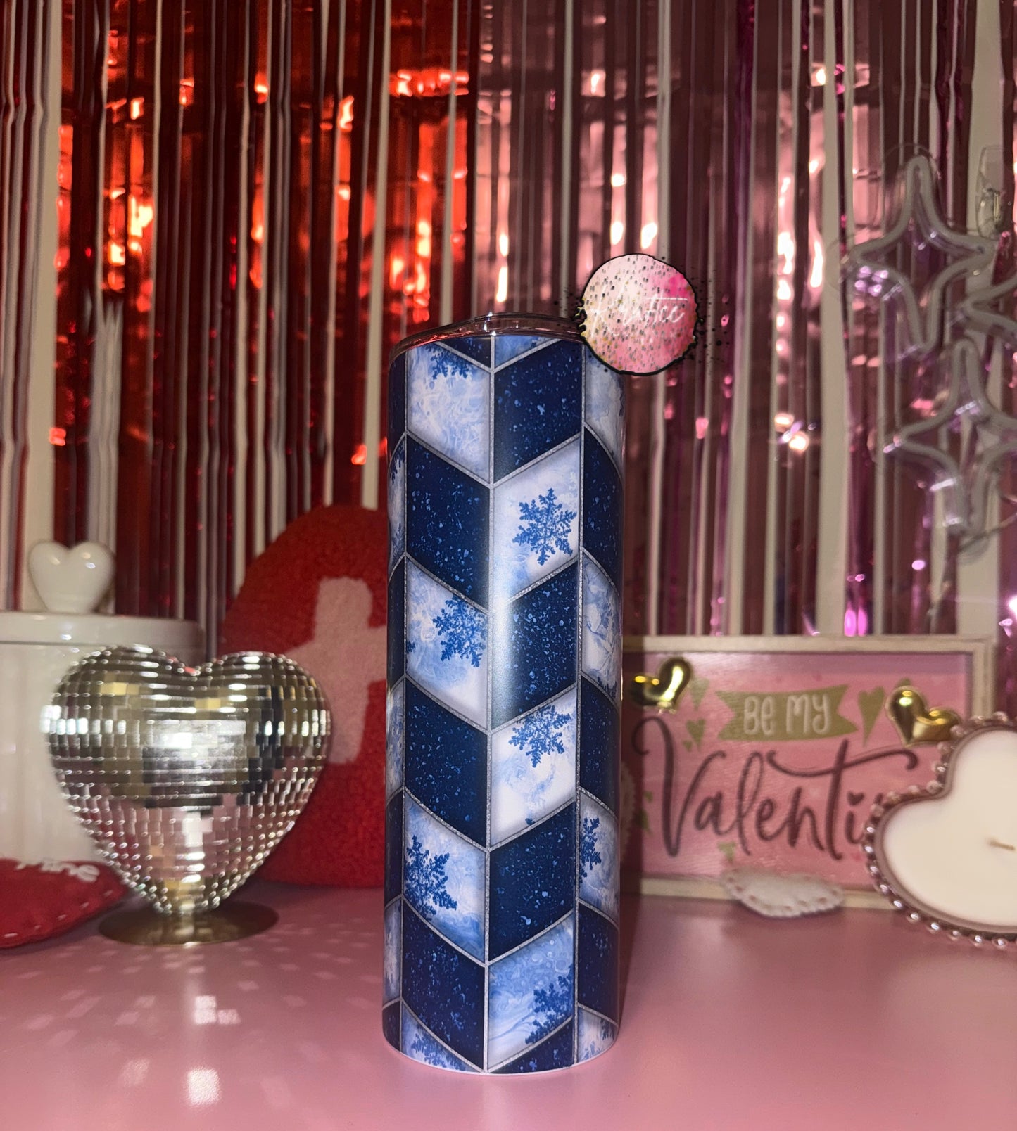 Winter Blows 20oz Skinny Tumbler