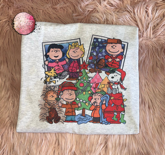 Peanuts Christmas Unisex Crewneck Sweatshirt