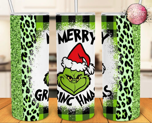 Merry Grinchmas 20oz Skinny Tumbler