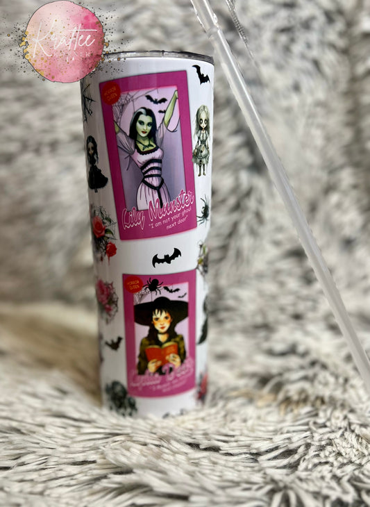Horror Queens 20oz Skinny Tumbler