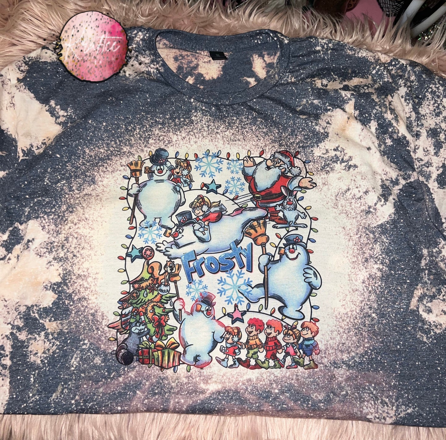 Frosty Bleached Unisex T-shirt