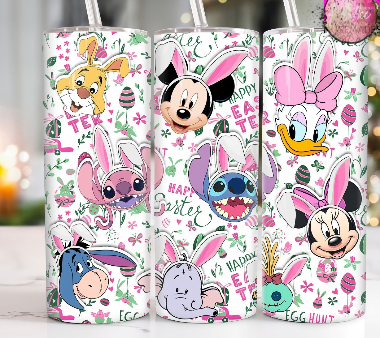 Easter Characters 20oz Skinny Tumbler