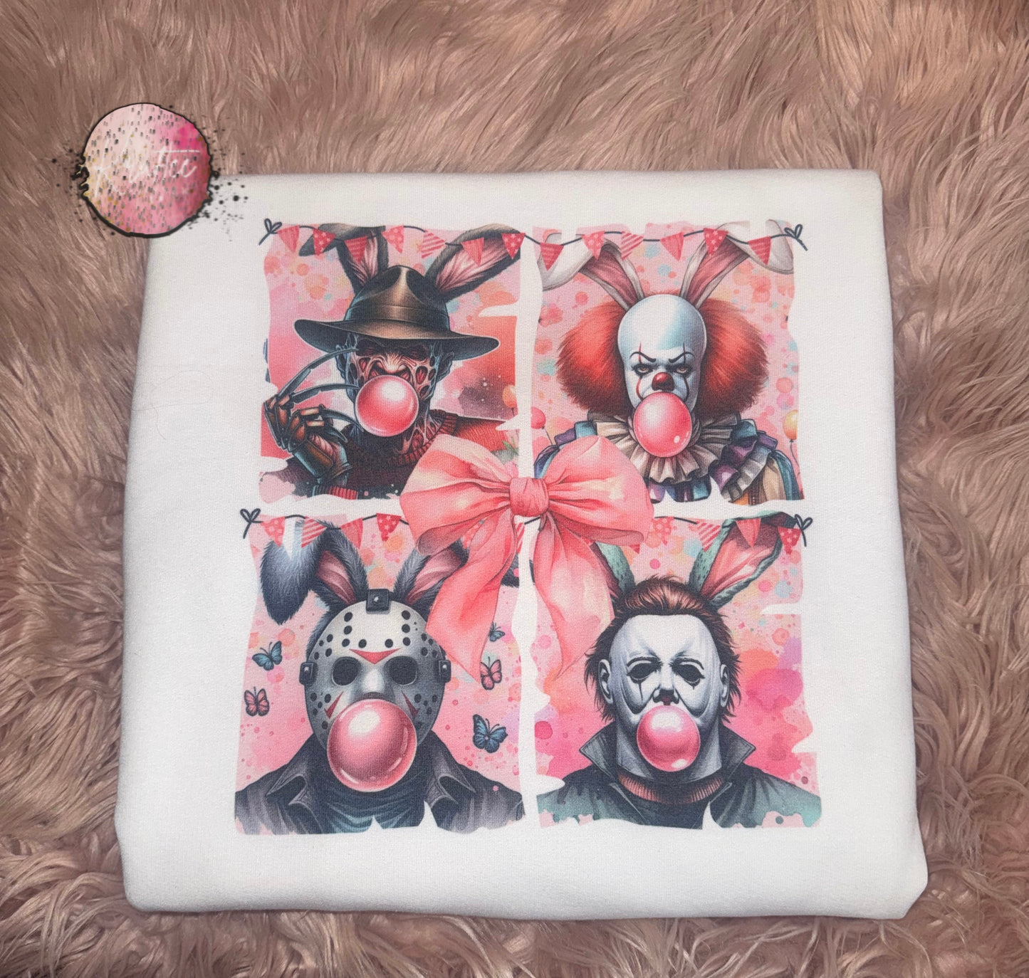 Horror Bunnies Crewneck Sweatshirt