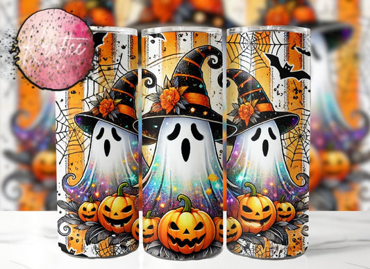 Halloween Ghosts 20oz Skinny Tumbler